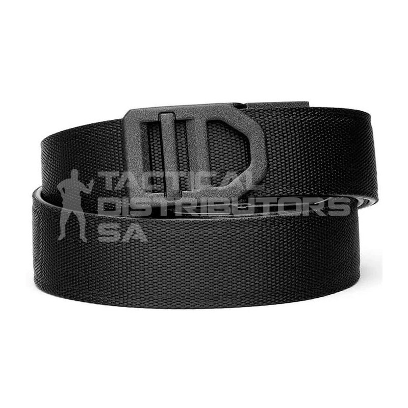 Kore EDC Reinforced Tactical Ratcheting Gun Belt with X5 Buckle - Black - 24" - 54"