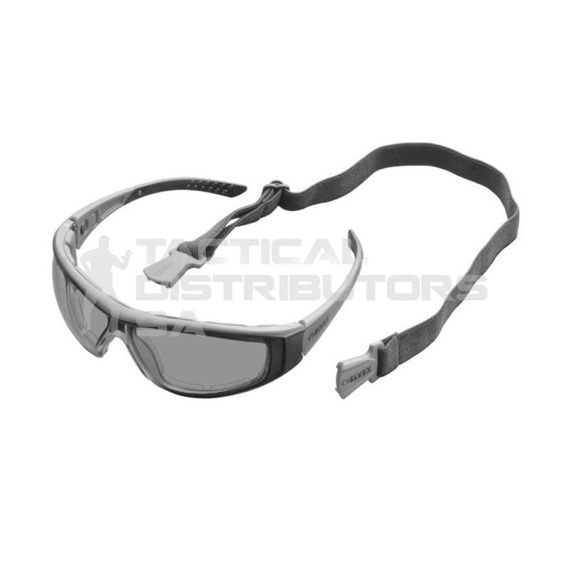 Elvex Go-Specs II Ballistic Glasses, AF/PC Lens, Strap...