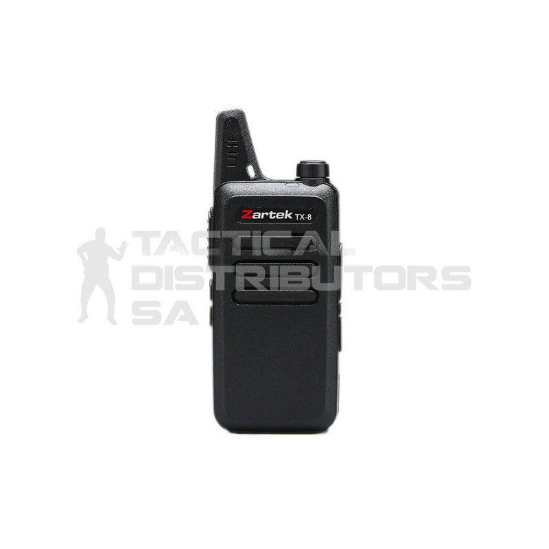 Zartek TX8-Single Two Way Radio UHF Handheld Transceiver