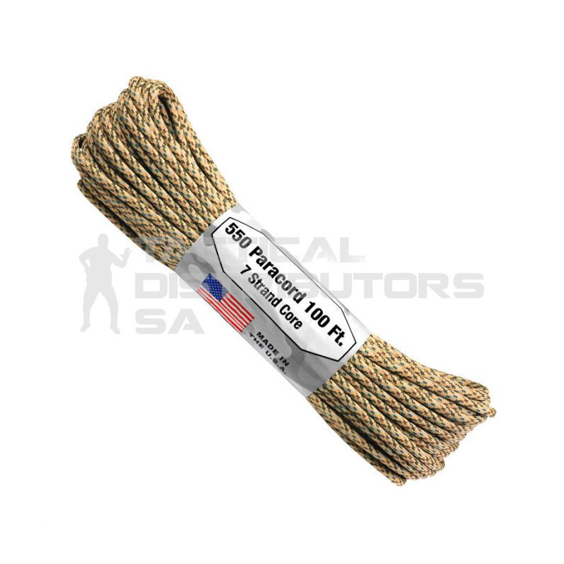 Atwood 550 7 Strand Core Paracord -  Desert 100ft