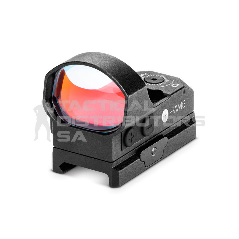Hawke Reflex (3 M.O.A. DOT ) Wide Angle Weaver Rail
