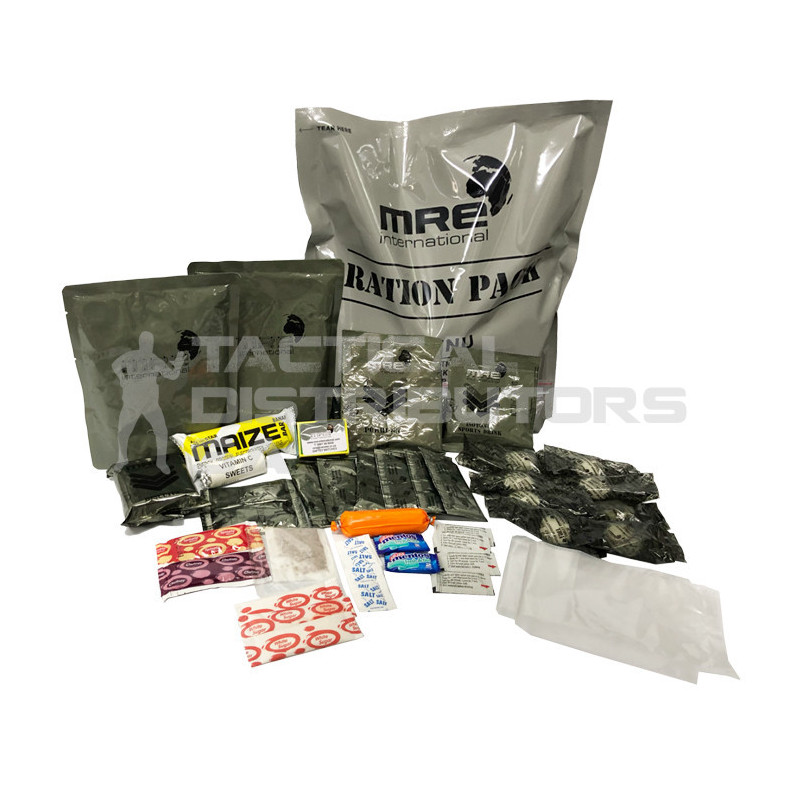 SANDF Type Complete 24 Hour MRE Ration Pack Meal - Day 4...