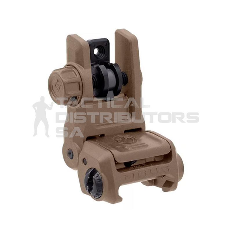 Magpul MBUS 3 Rear Sight Flip-Up Adjustable Polymer - FDE