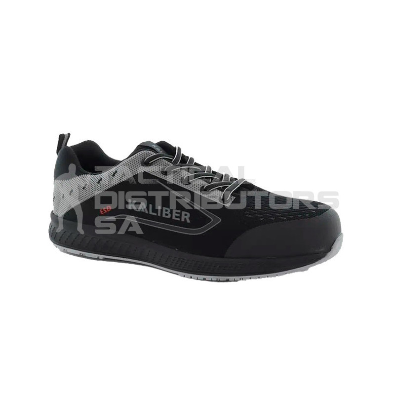 Kaliber Disruptor Steel Toe Safety Shoe - Black/Grey