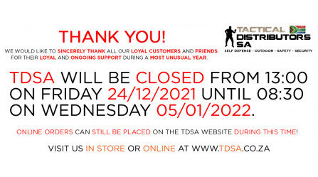 TDSA Year End Trading Hours