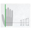 work glove sizing chart 001. Pioneer Maxmac Inpax Glove Cut Ansi LV5, 8G, Sandy Nitrile Palm Work Gloves