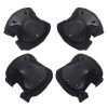 dzi hard shell tactical knee and elbow pad set 001. TacSpec Basic Hard Shell Tactical Knee and Elbow Pad Set - Various