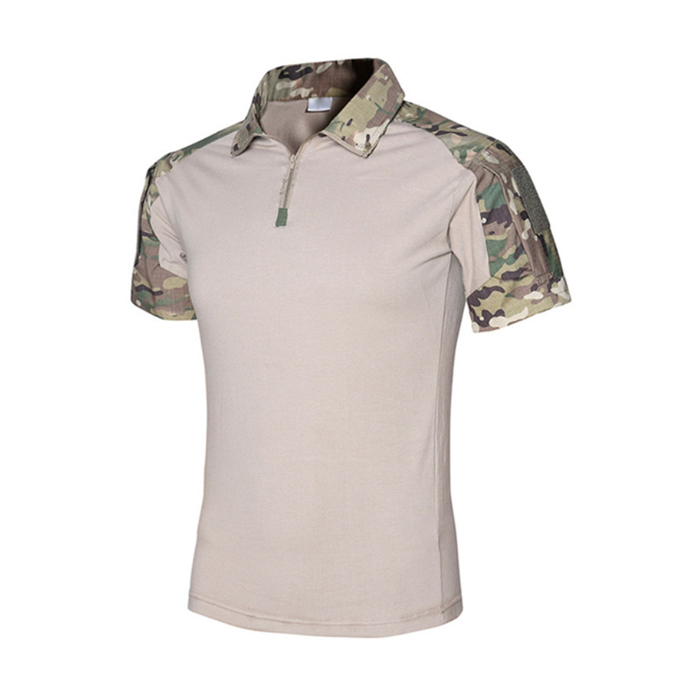 dzi ss combat shirt with zip 001. TacSpec Short Sleeve Combat Shirt with Zip - Various