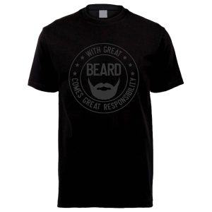 great-beard-shirt-001. DZI "Great Beard" 180g Logo T-Shirt - Various