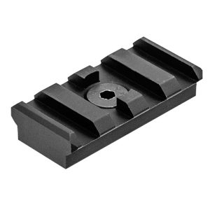 mturs09s-001. UTG PRO M-LOK 4-Slot Picatinny Rail Section, Black