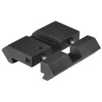 mnt-dt2pw01-001. UTG .22/Airgun to Picatinny/Weaver Low Pro Snap-in Adaptor