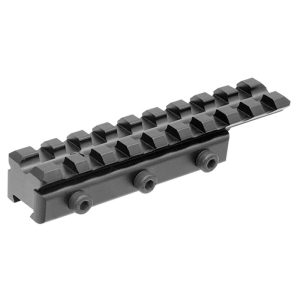 mnt-pmtowl-a-001. UTG New Gen Dovetail to Picatinny/ Weaver Adaptor Mount