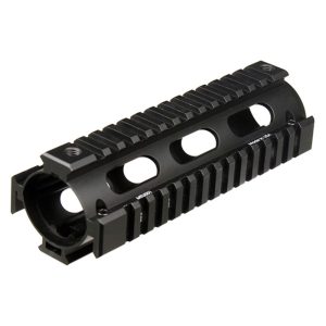 mtu001-001. UTG PRO Model 4/AR15 Car Length Drop-in Quad Rail, Black