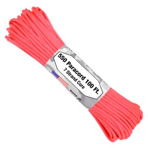 550-paracord-100ft-7-strand-core---pink-001. Atwood 550 7 Strand Core Paracord - Pink 100ft