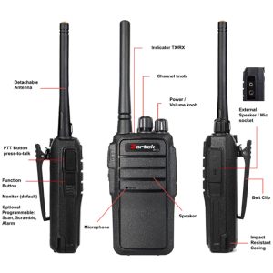 zartek-za-472-003. Zartek ZA-721 PMR License Free Handheld Radio