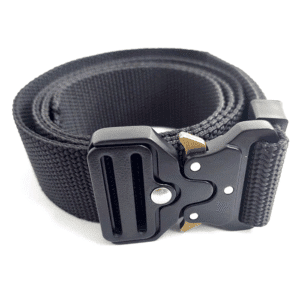 belspidbs2xlbk-belt-with-spider-buckle-black-40mm-. Basic Webbing QR Spider Buckle Belt - Black - 40mm - Various